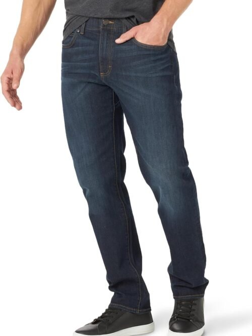Athletic Fit Tapered Leg Jean