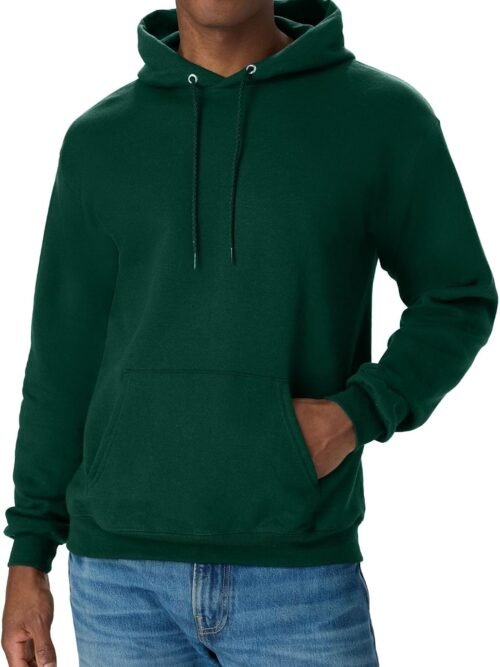 Fleece Hooded Sweatshirt for Men, Midweight Fleece