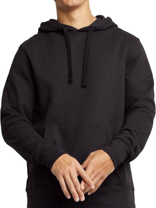Midweight Fleece Hoodie, Pullover Hooded Sweatshirt